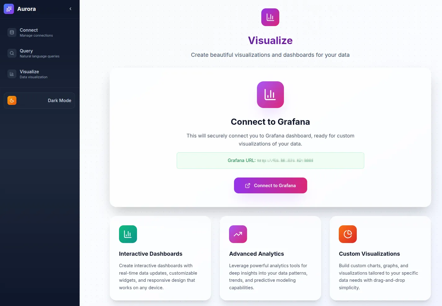Grafana Connect Example